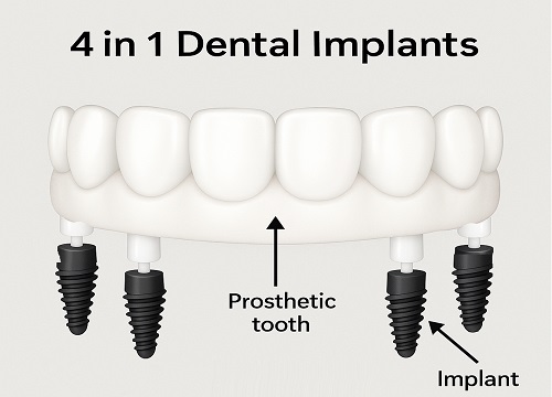 4 in 1 Dental Implants