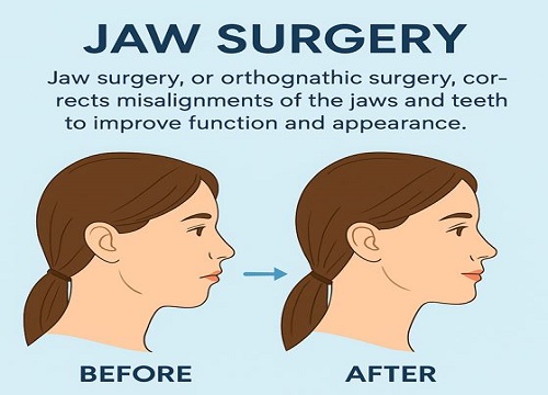 jaw surgery before and after